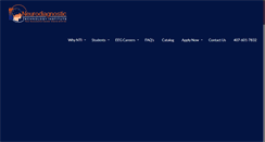 Desktop Screenshot of neurodiagnostictechnologyinstitute.com